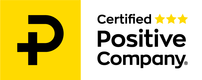 Positive Company - Certified 3 etoiles - Fond blanc - RVB